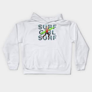 Surf Girl Surf Kids Hoodie